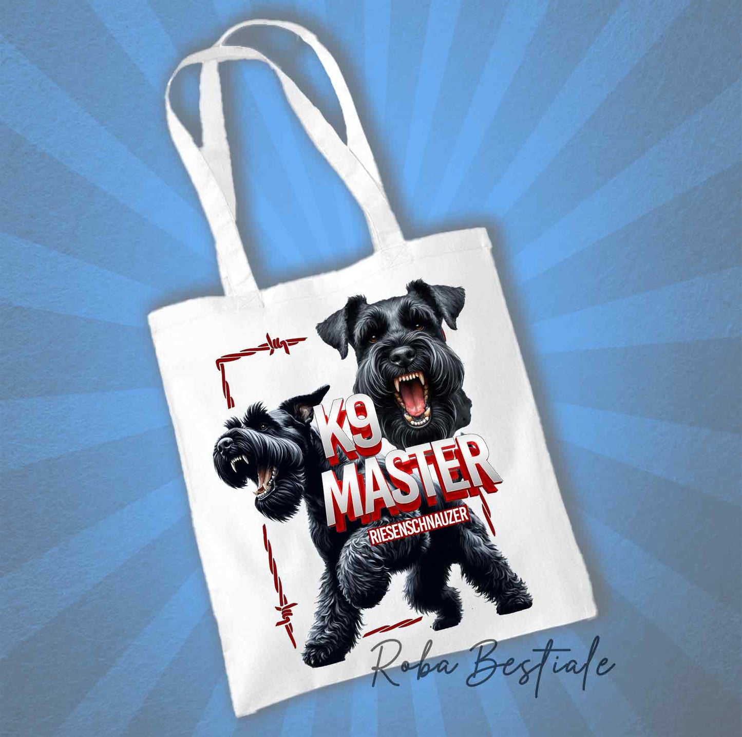 Shopper K9 MASTER - RIESENSCHNAUZER Nero