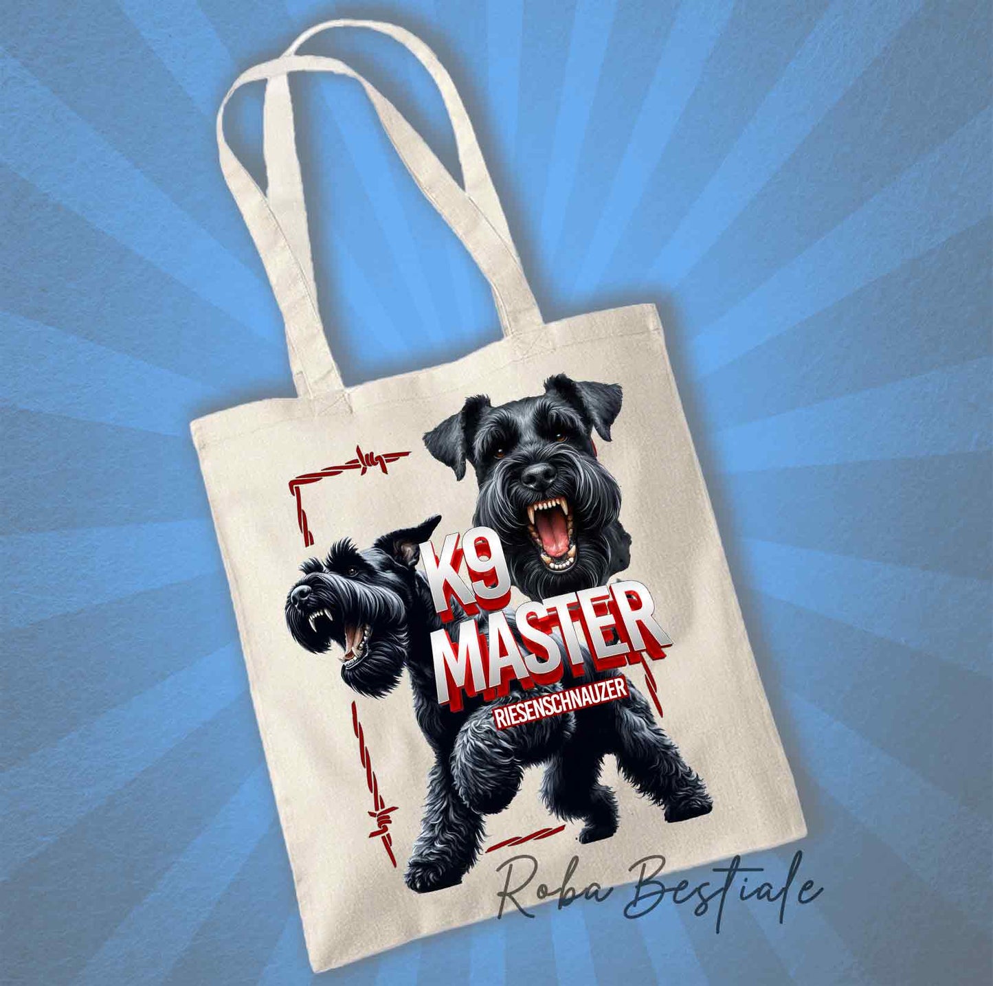 Shopper K9 MASTER - RIESENSCHNAUZER Nero