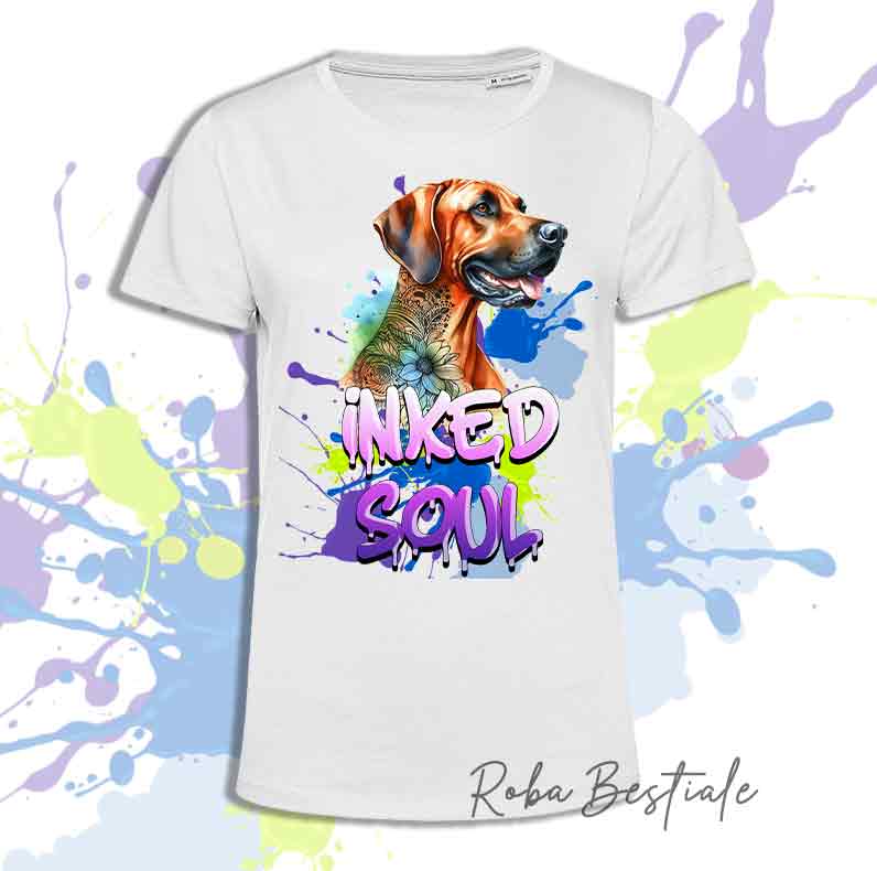 T-Shirt INKED SOUL - RHODESIAN RIDGEBACK