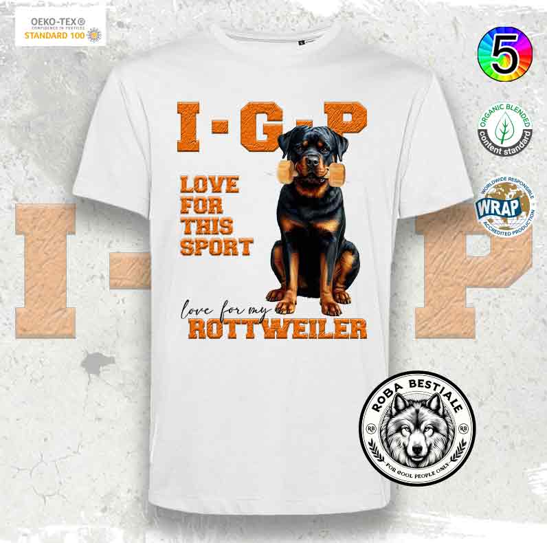 T-Shirt IGP LOVE - ROTTWEILER