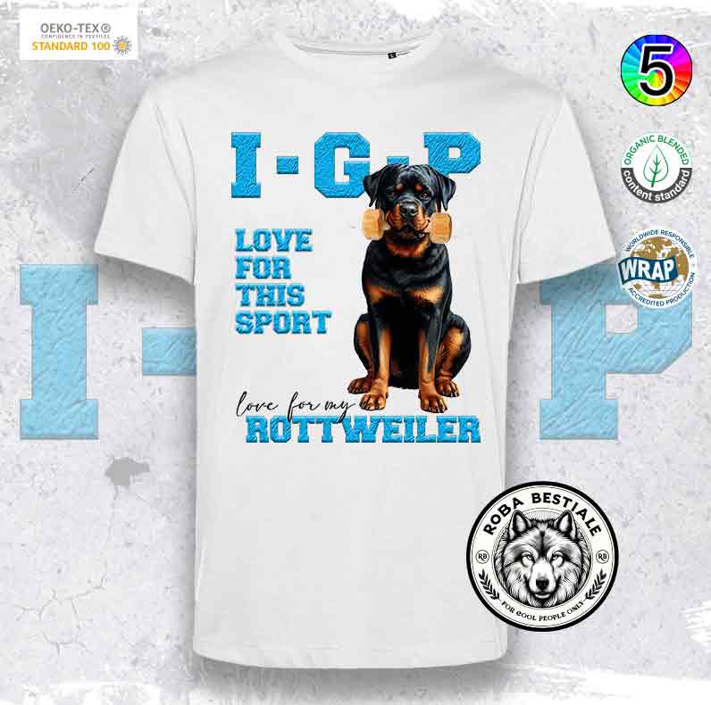 T-Shirt IGP LOVE - ROTTWEILER