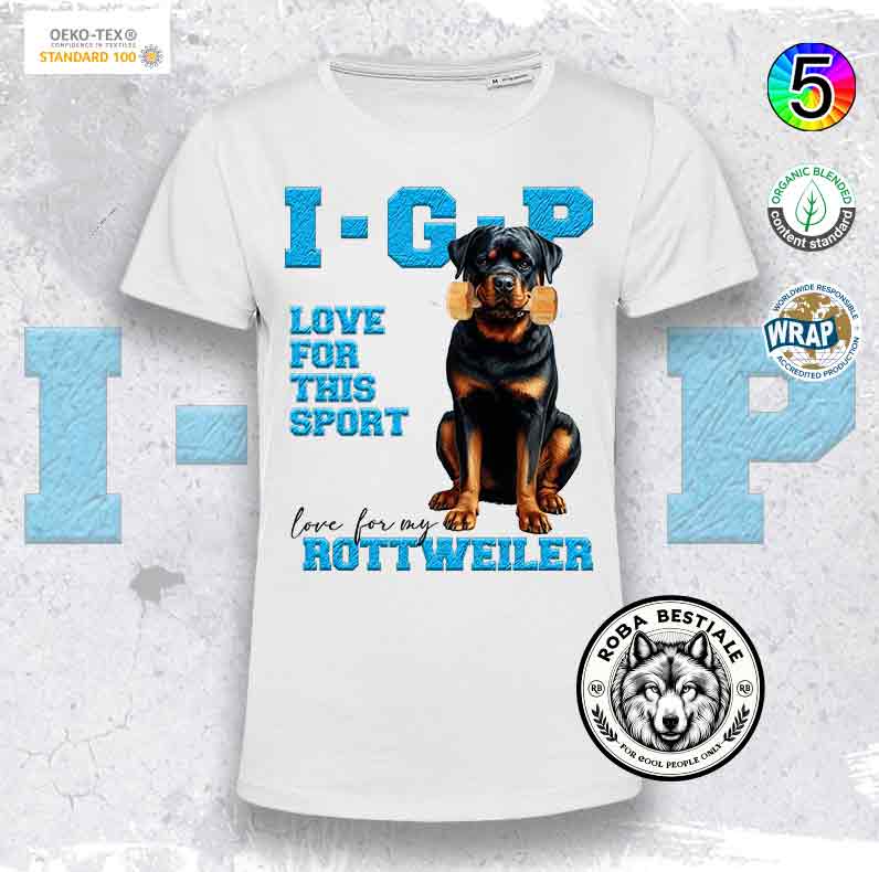 T-Shirt IGP LOVE - ROTTWEILER