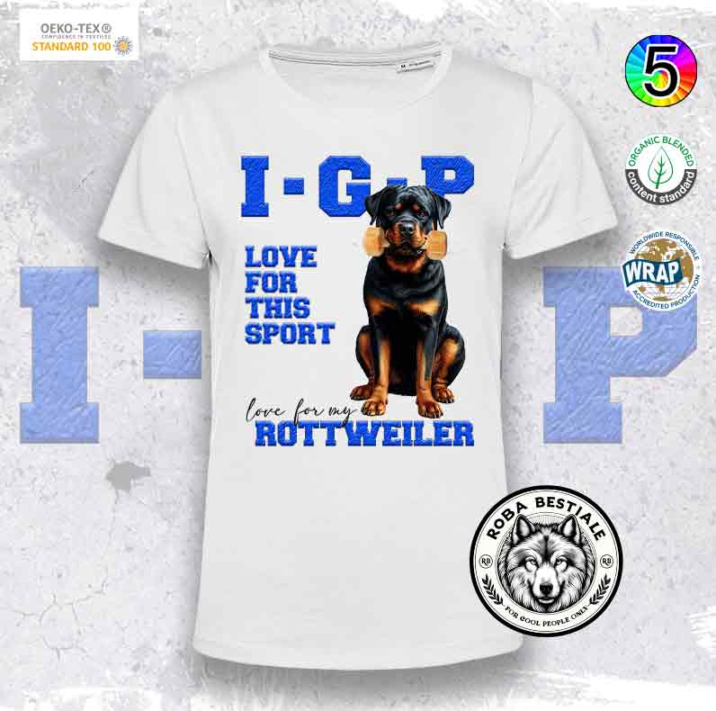T-Shirt IGP LOVE - ROTTWEILER