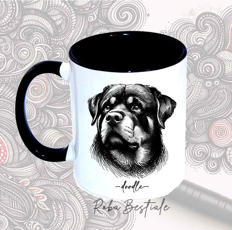 Tazza DOODLE - ROTTWEILER