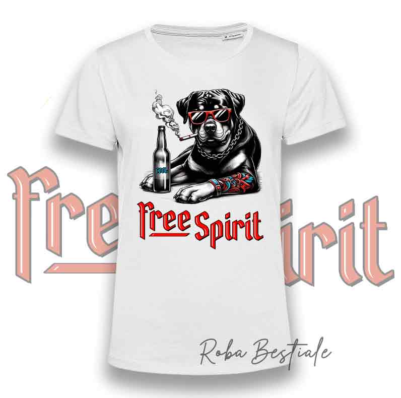 T-Shirt FREE SPIRIT - ROTTWEILER