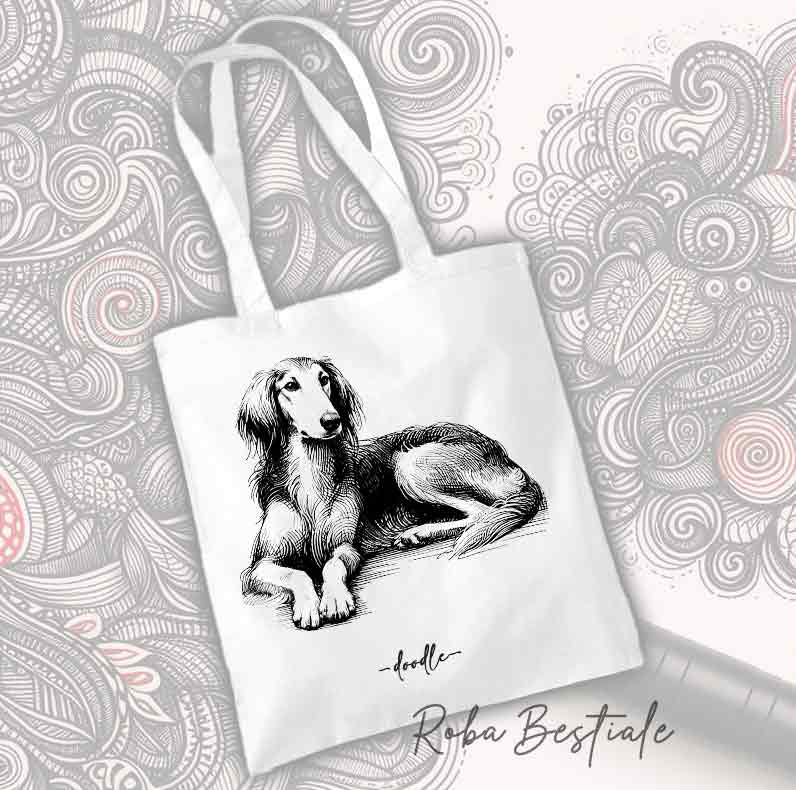 DOODLE Shopper - SALUKI