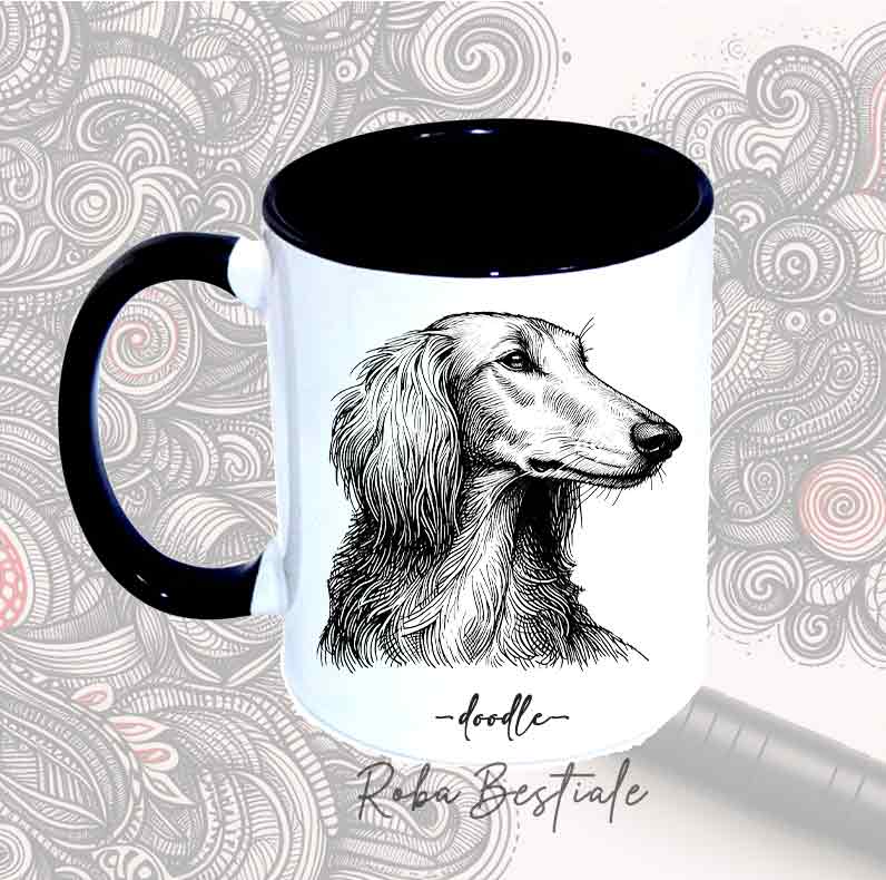 Tazza DOODLE - SALUKI