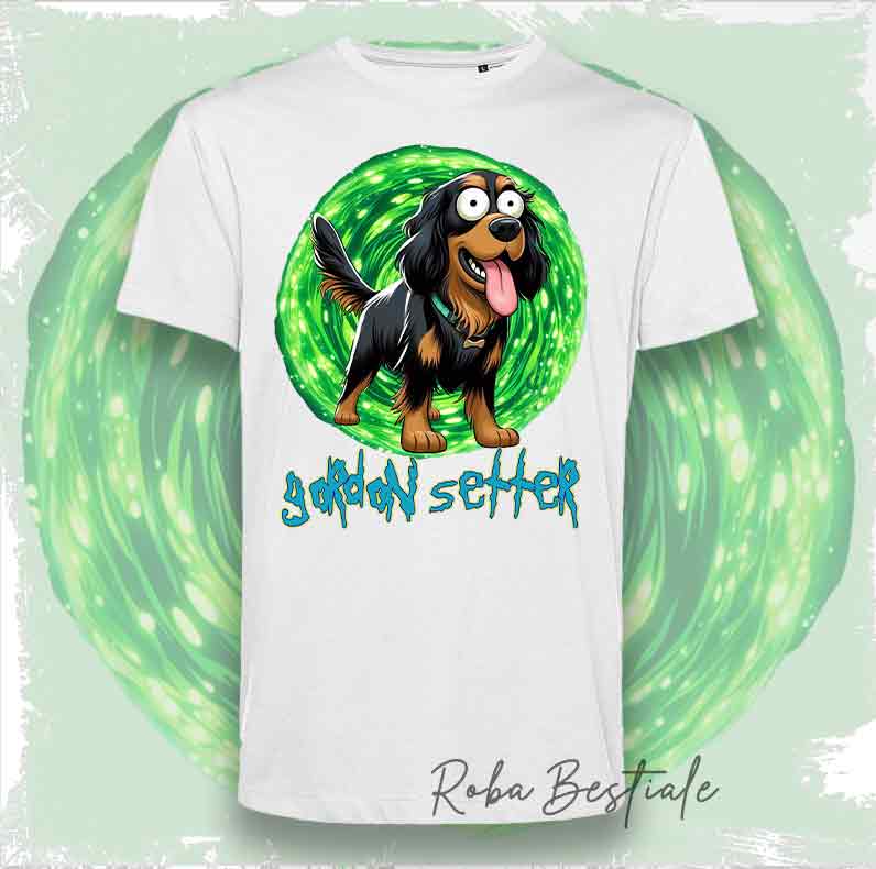 T-Shirt RICK & MORTY - SETTER GORDON