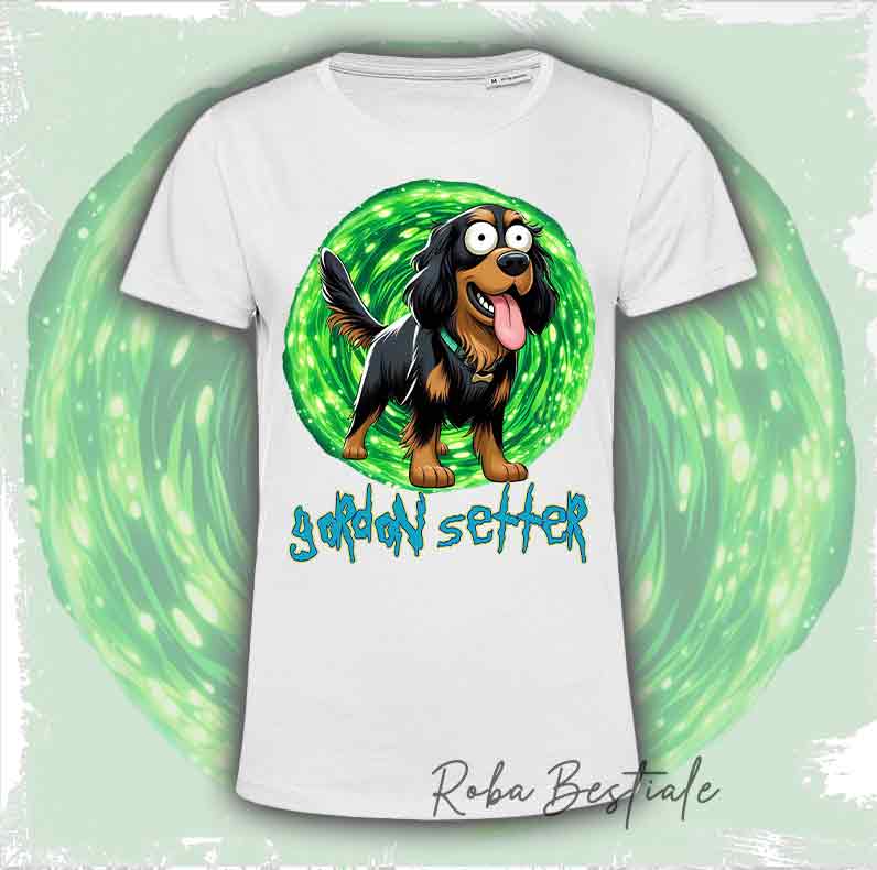 T-Shirt RICK & MORTY - SETTER GORDON