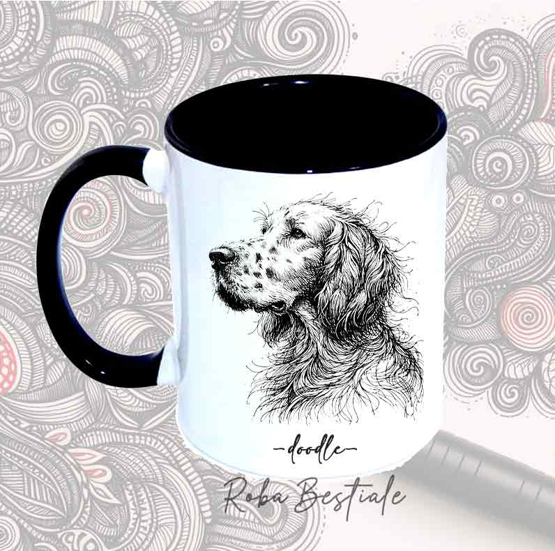 DOODLE mug - DUTCH SHEPHERD