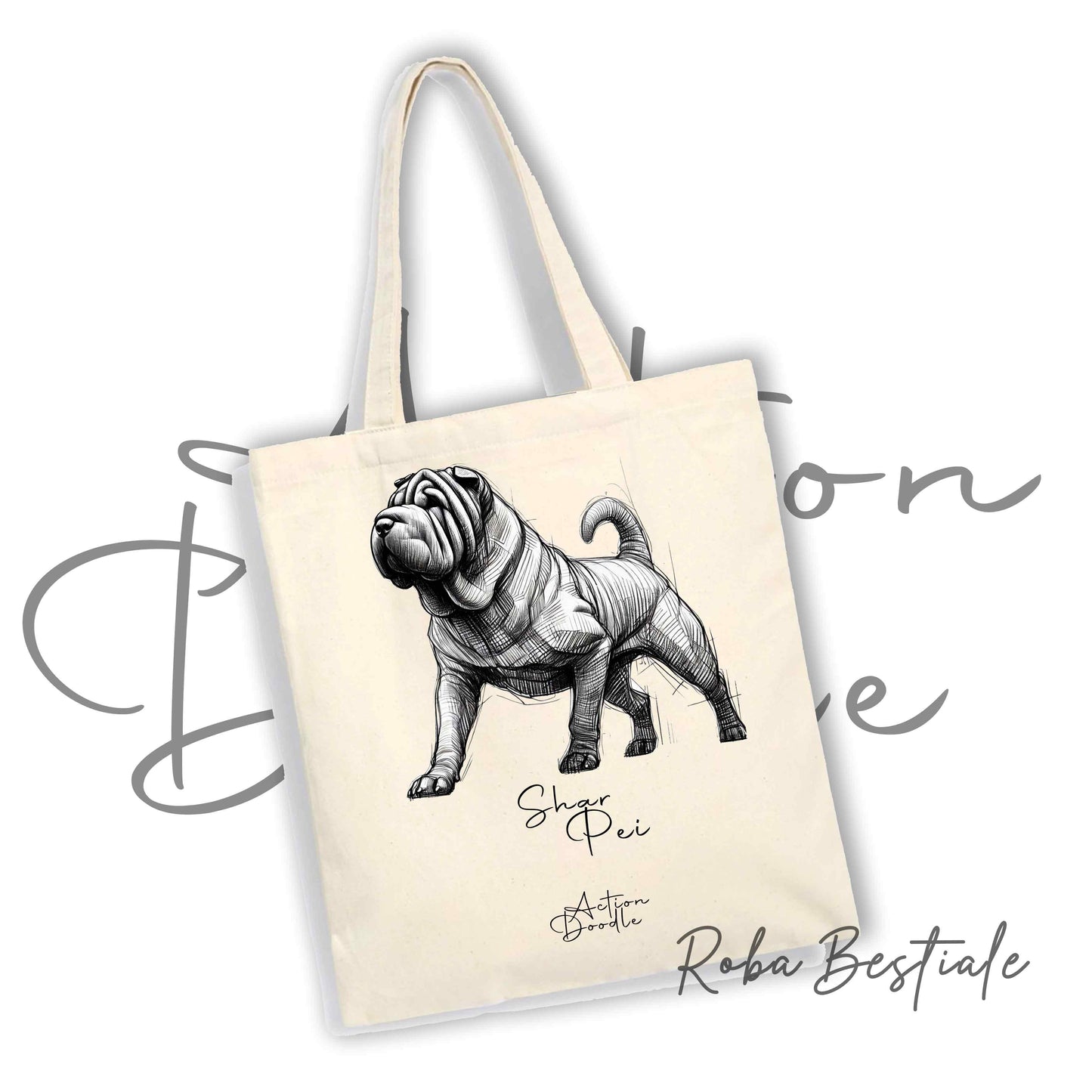 DOODLE Shopper - AMERICAN AKITA