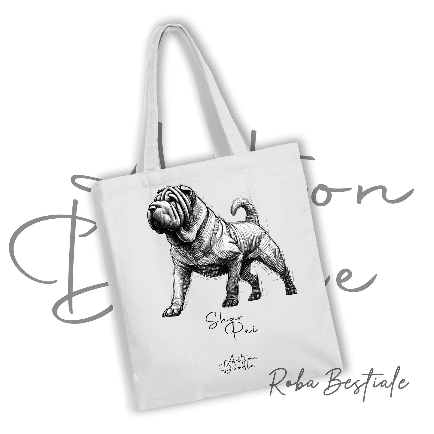 DOODLE Shopper - AMERICAN AKITA
