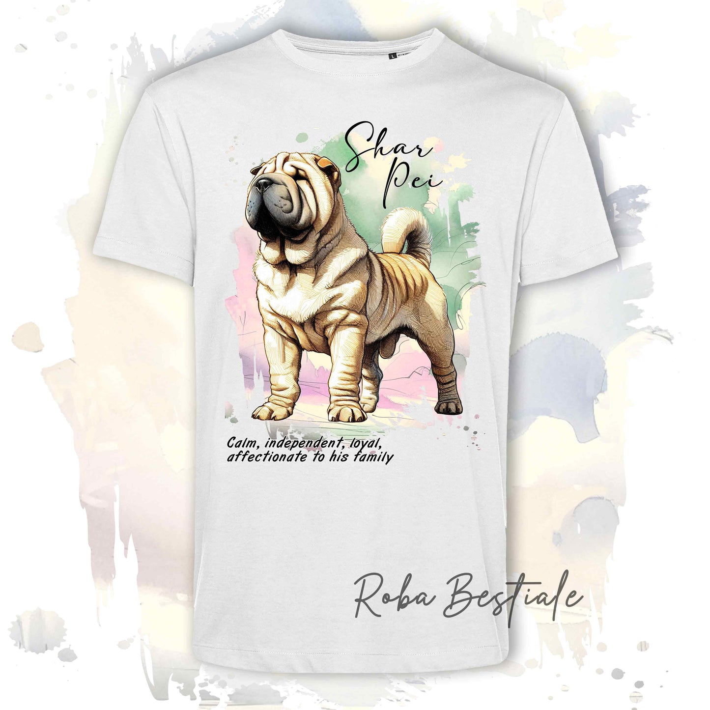DOODLE T-Shirt - BOSTON TERRIER