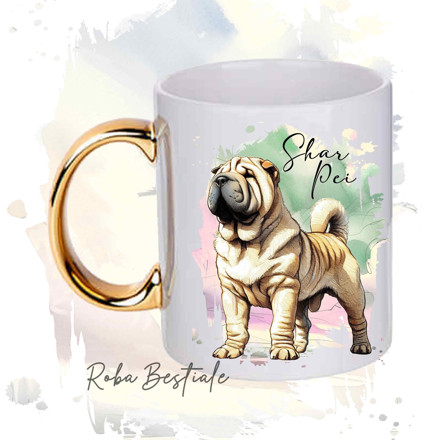 DOODLE mug - AMERICAN AKITA