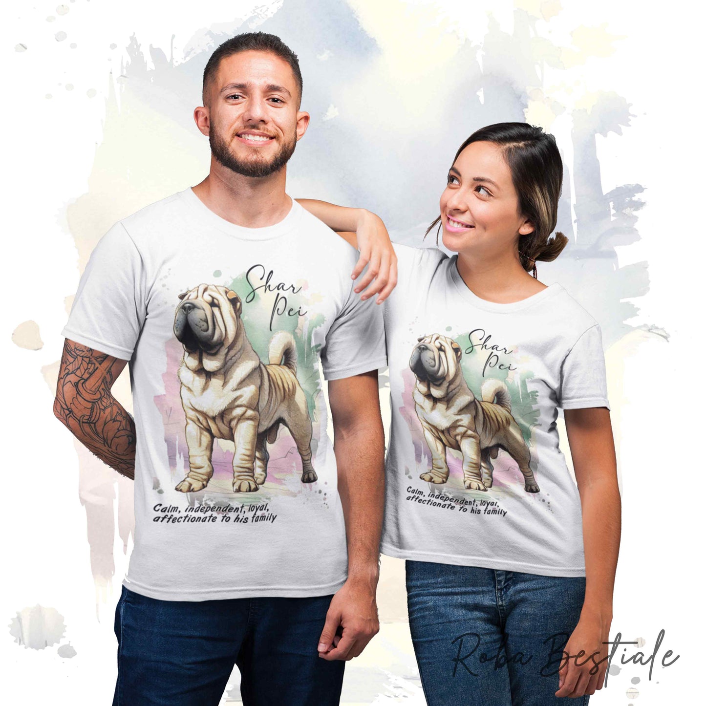 DOODLE T-Shirt - BOSTON TERRIER