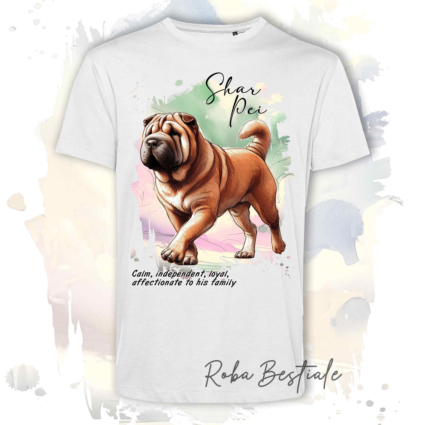 DOODLE T-Shirt - BOSTON TERRIER
