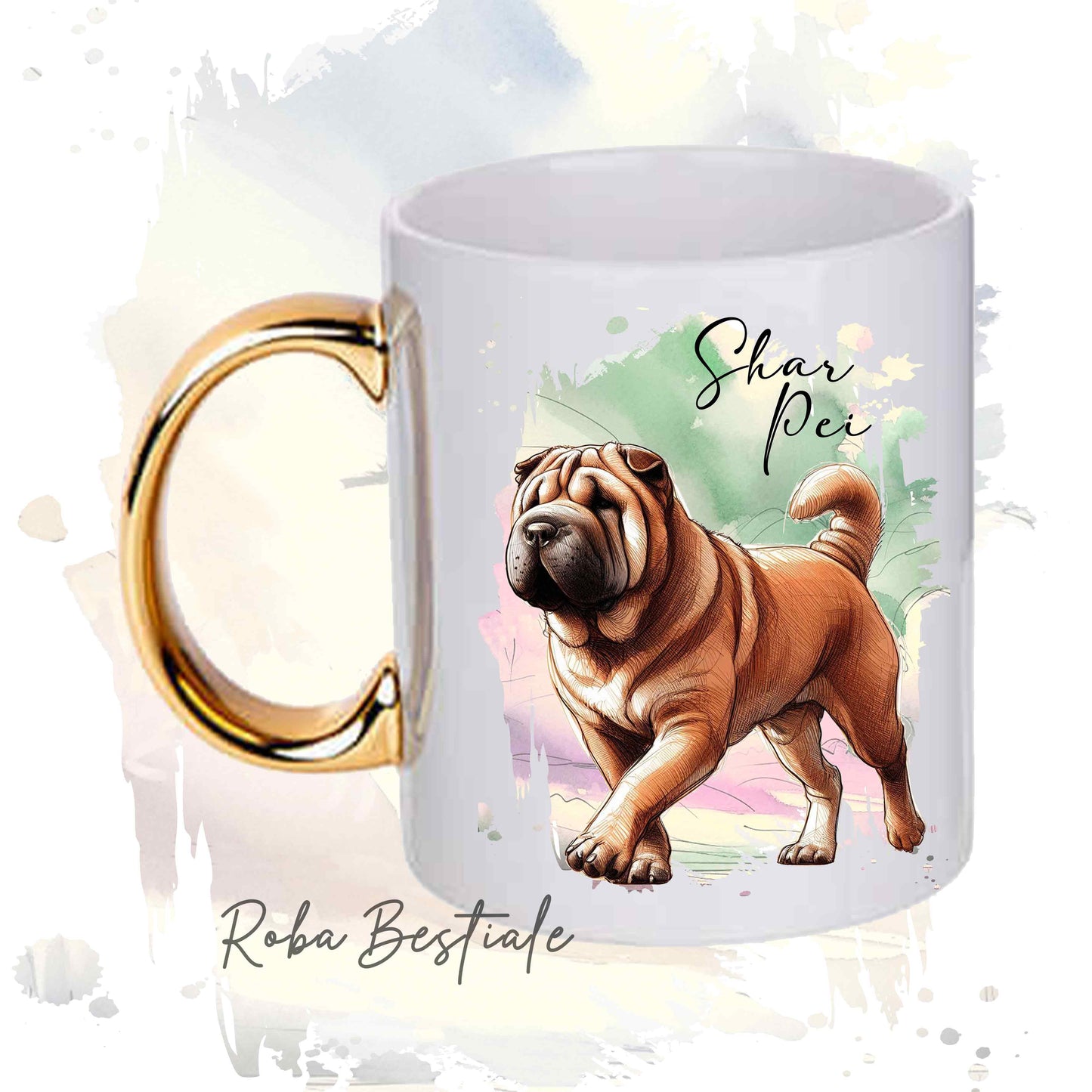 DOODLE mug - AMERICAN AKITA