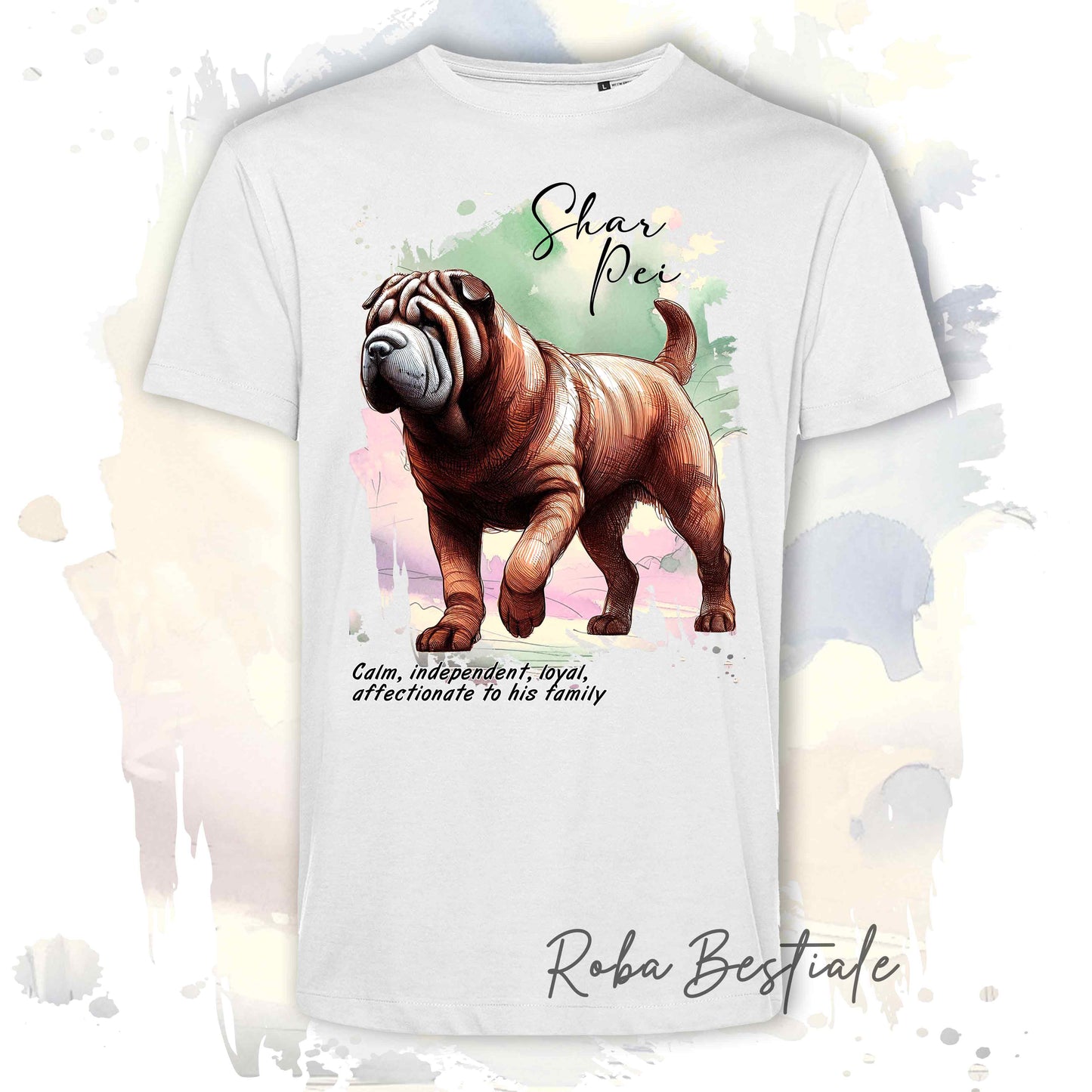 DOODLE T-Shirt - BOSTON TERRIER