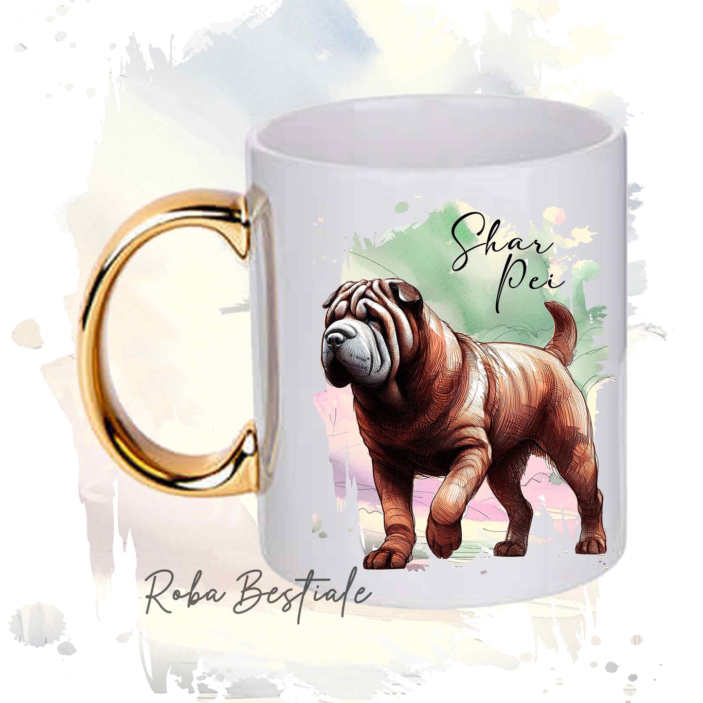 DOODLE mug - AMERICAN AKITA