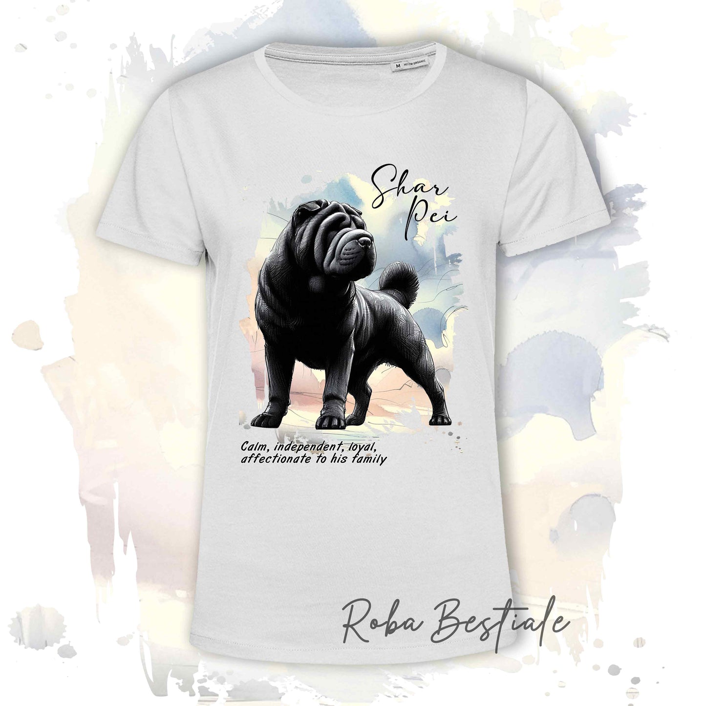 DOODLE T-Shirt - BOSTON TERRIER