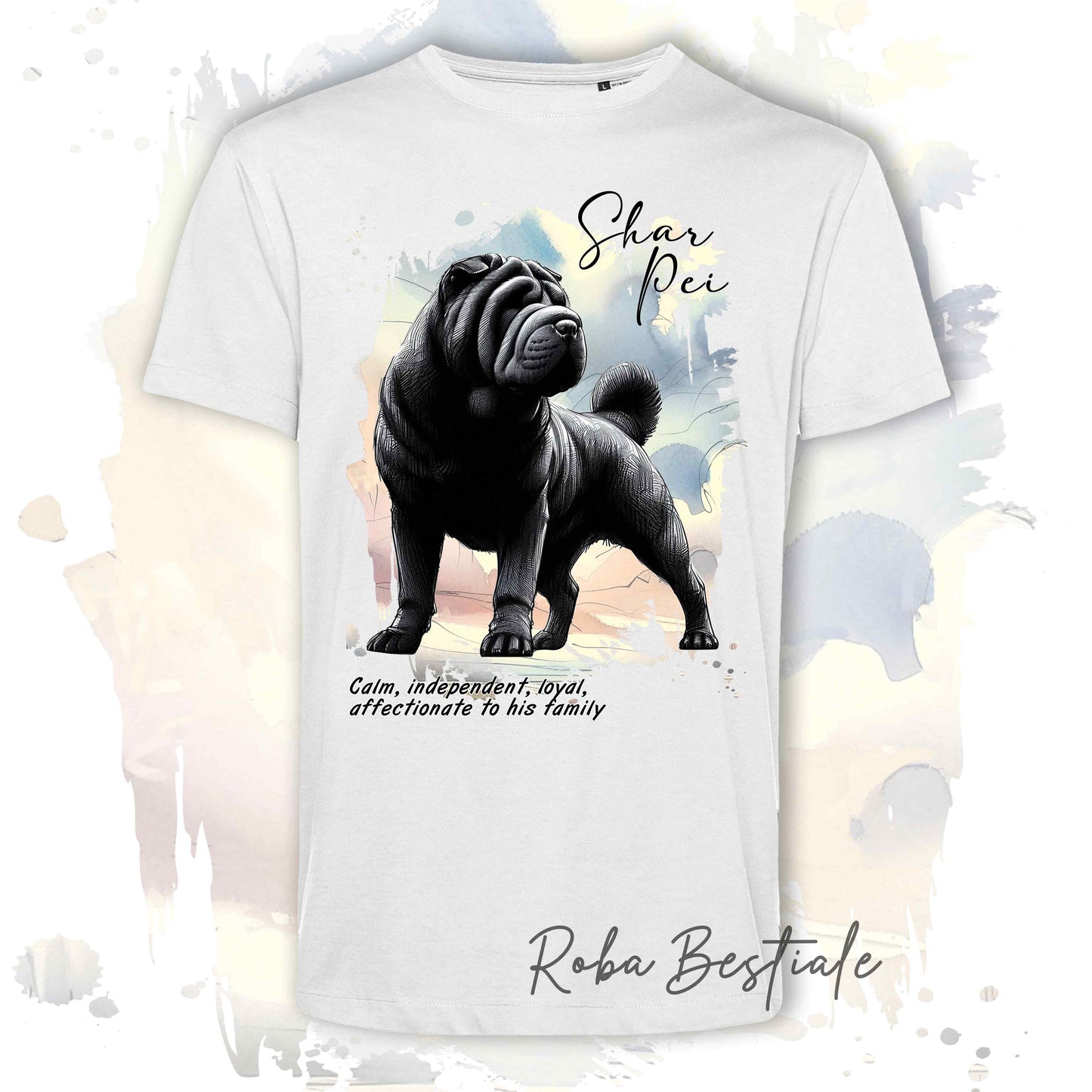 DOODLE T-Shirt - BOSTON TERRIER