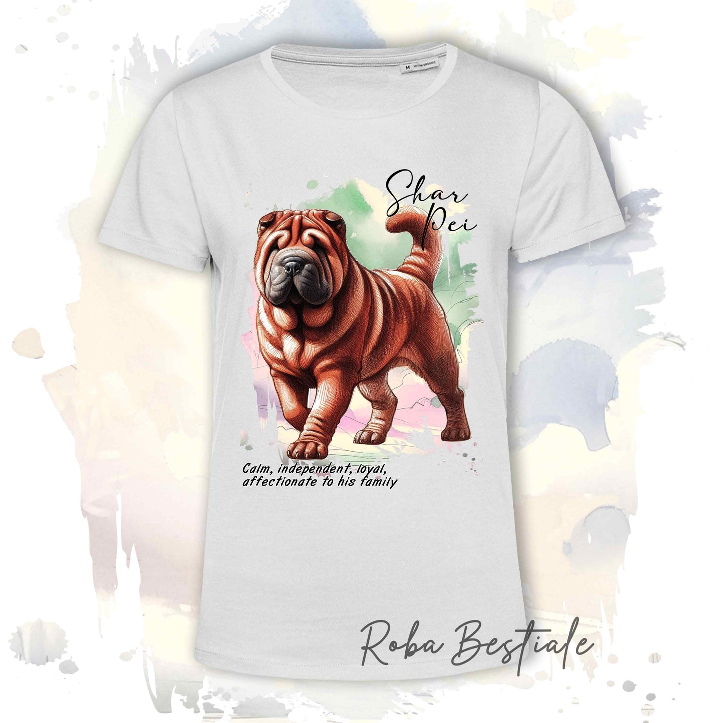 DOODLE T-Shirt - BOSTON TERRIER
