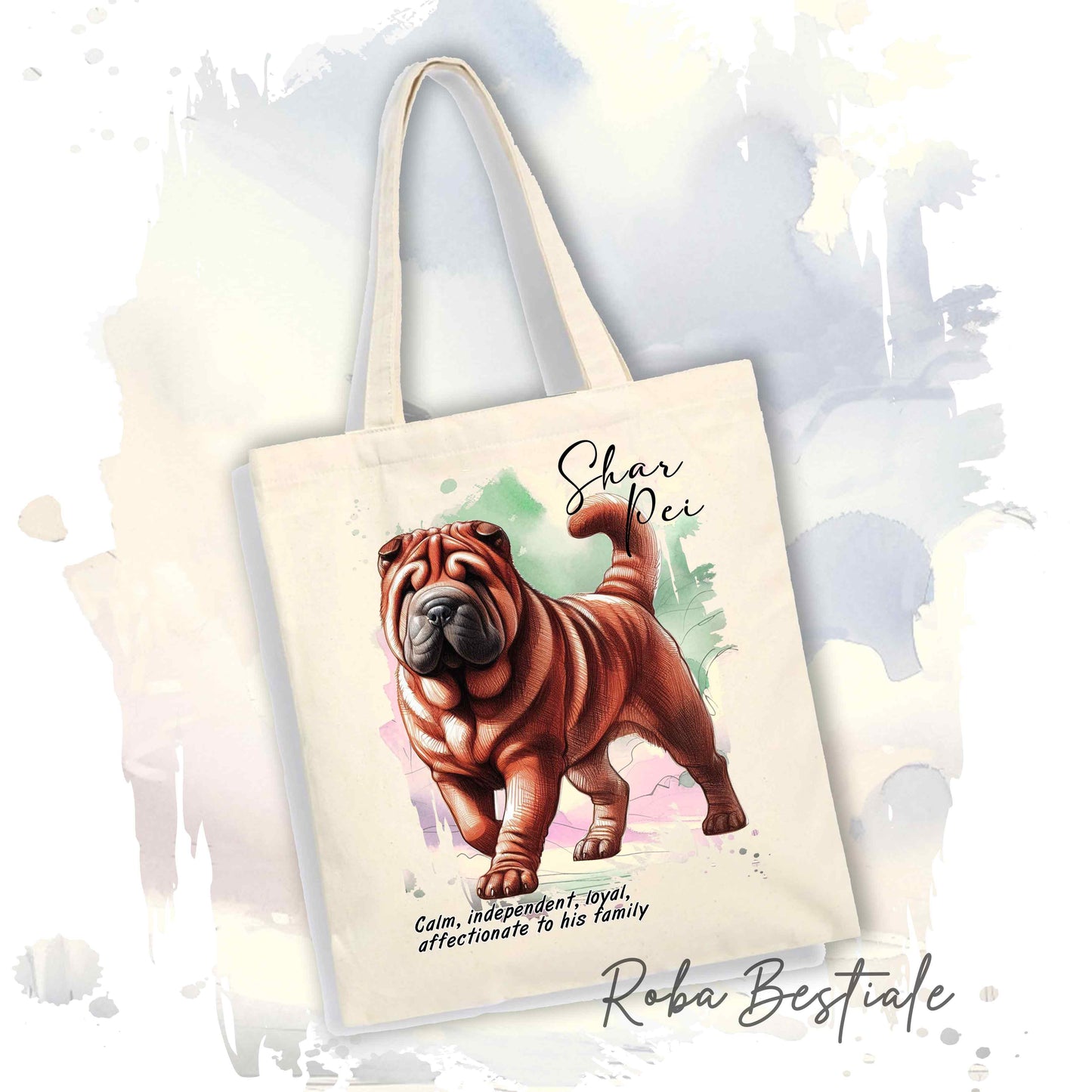 DOODLE Shopper - AMERICAN AKITA