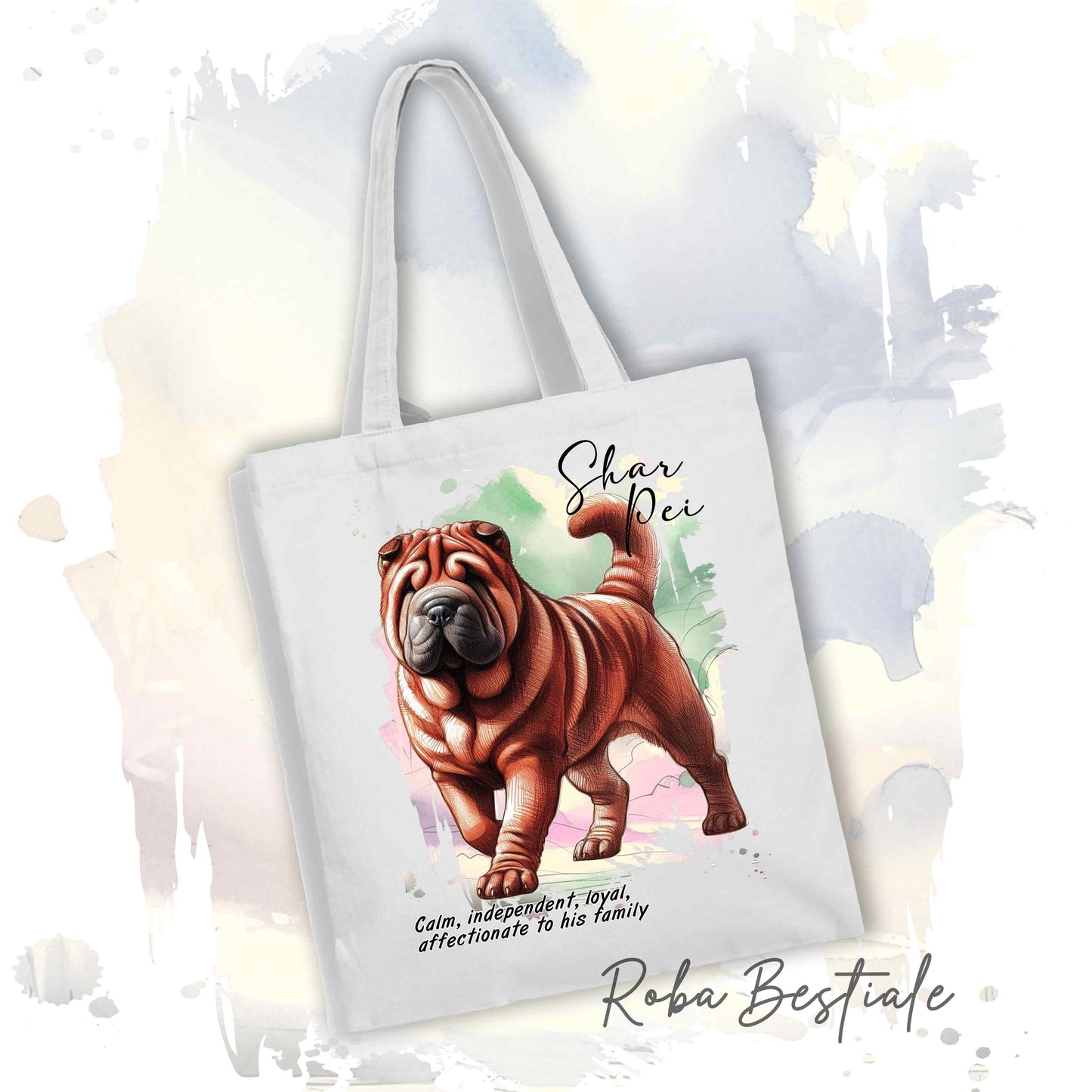 DOODLE Shopper - AMERICAN AKITA