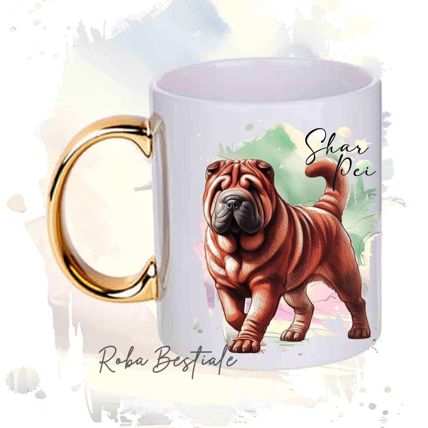 DOODLE mug - AMERICAN AKITA