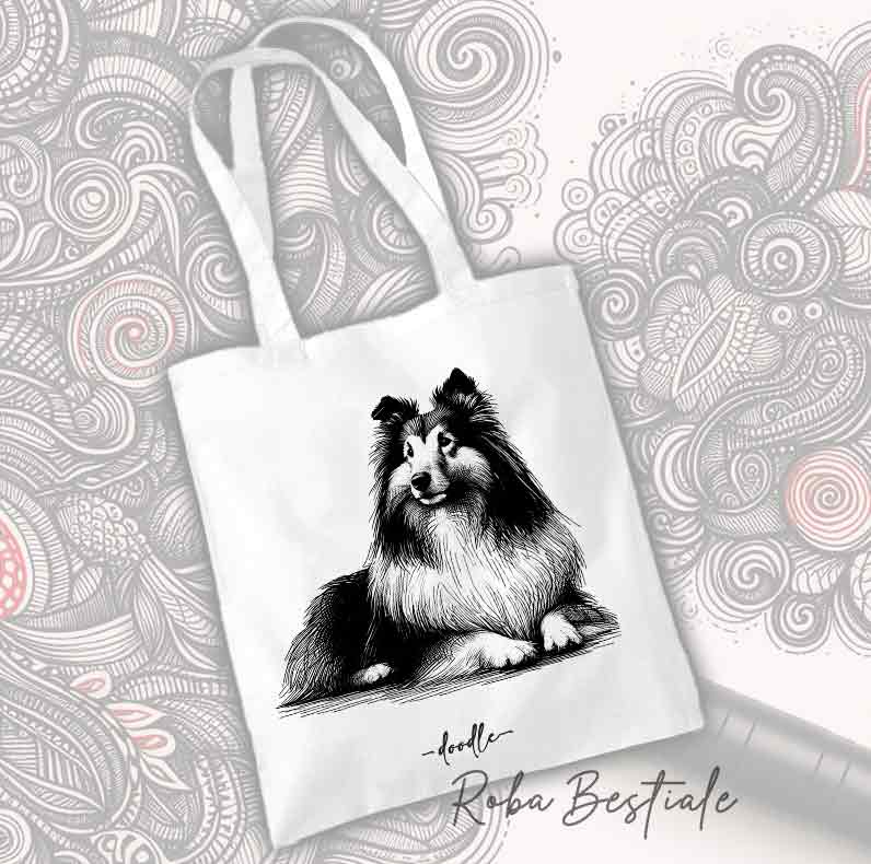DOODLE Shopper - SHETLAND SHEEPDOG