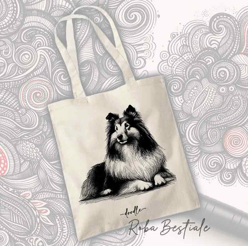 DOODLE Shopper - SHETLAND SHEEPDOG
