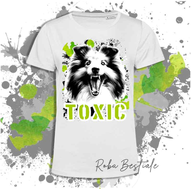 T-Shirt TOXIC - SHETLAND SHEEPDOG