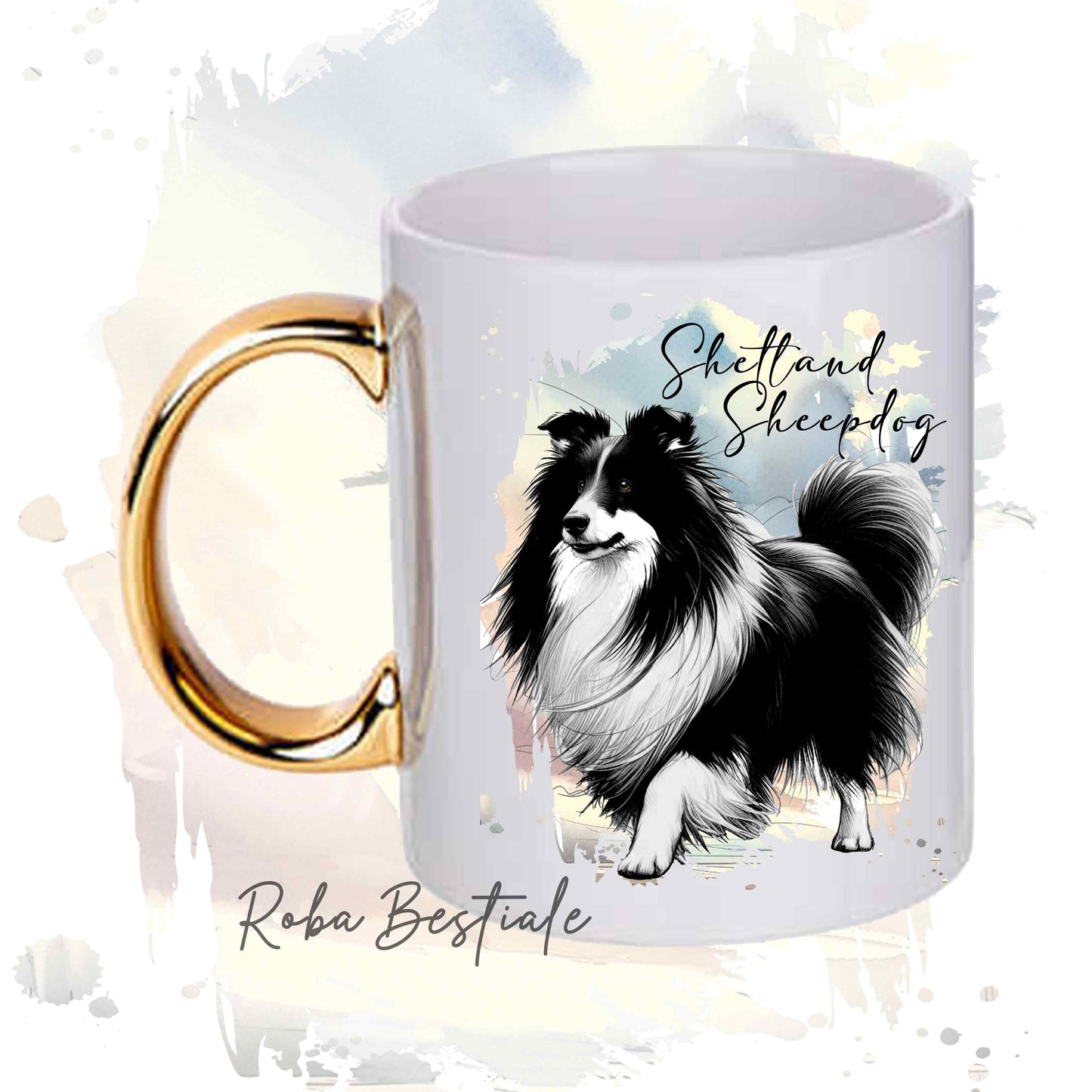 DOODLE mug - AMERICAN AKITA