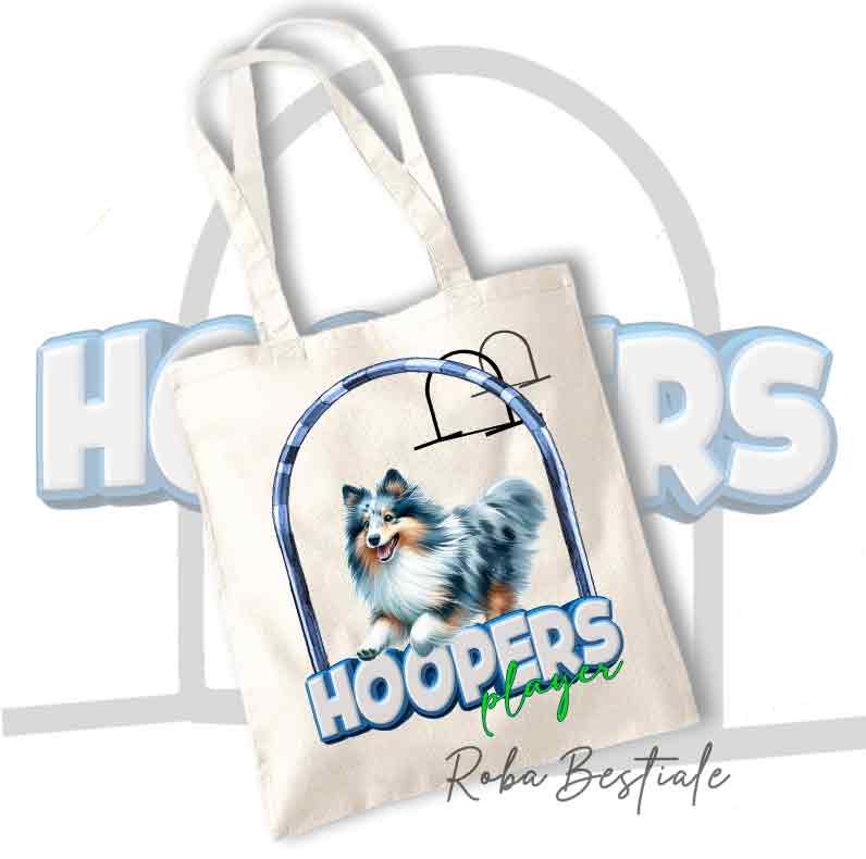 Shopper HOOPERS Player - SHETLAND SHEEPDOG Blue Merle