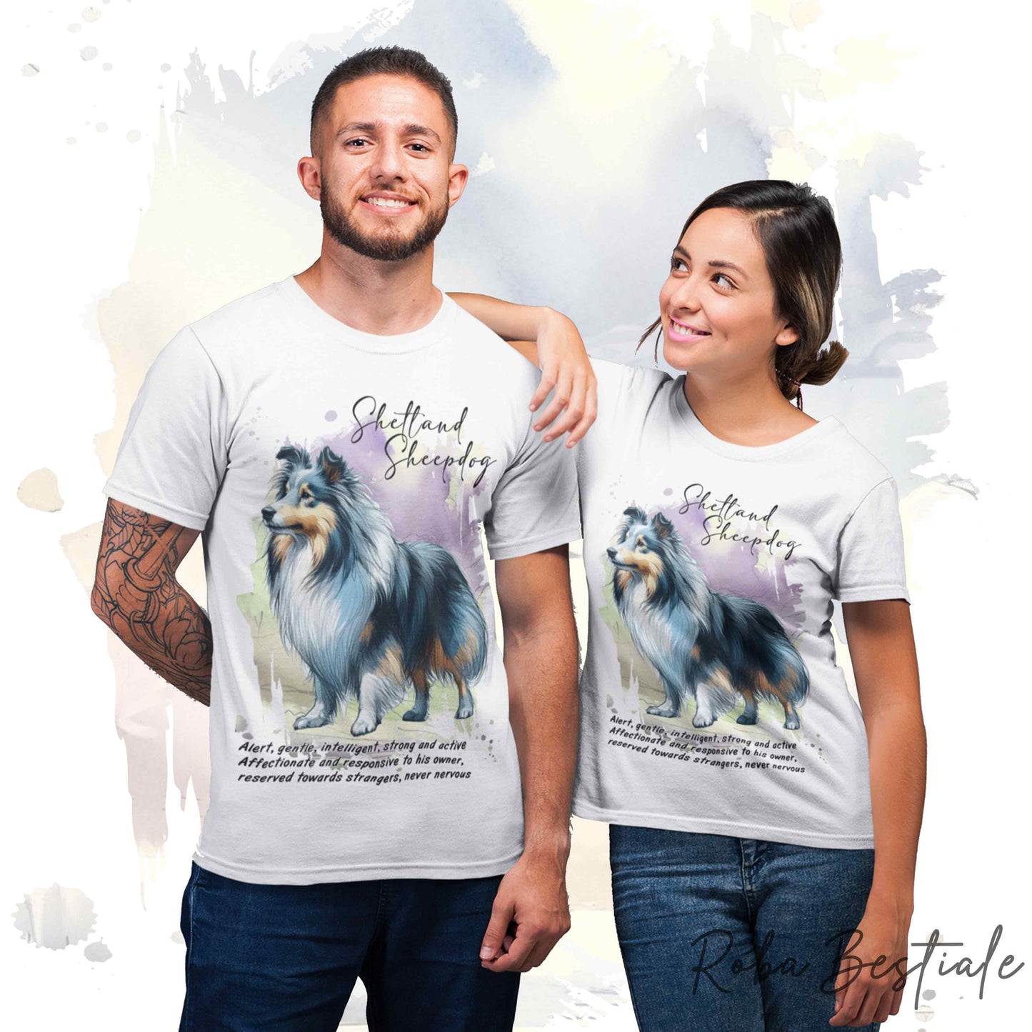 DOODLE T-Shirt - BOSTON TERRIER