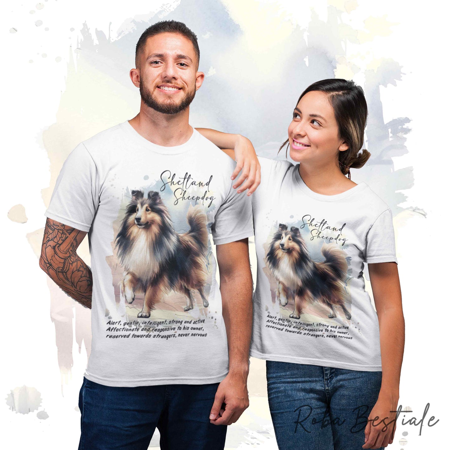 DOODLE T-Shirt - BOSTON TERRIER