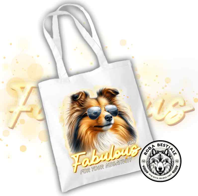 TOO FABULOUS Shopper - SHETLAND SHEEPDOG Sable
