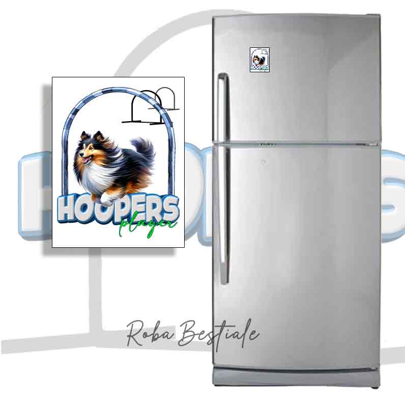 Magnete HOOPERS Player - SHETLAND SHEEPDOG Black Tricolor