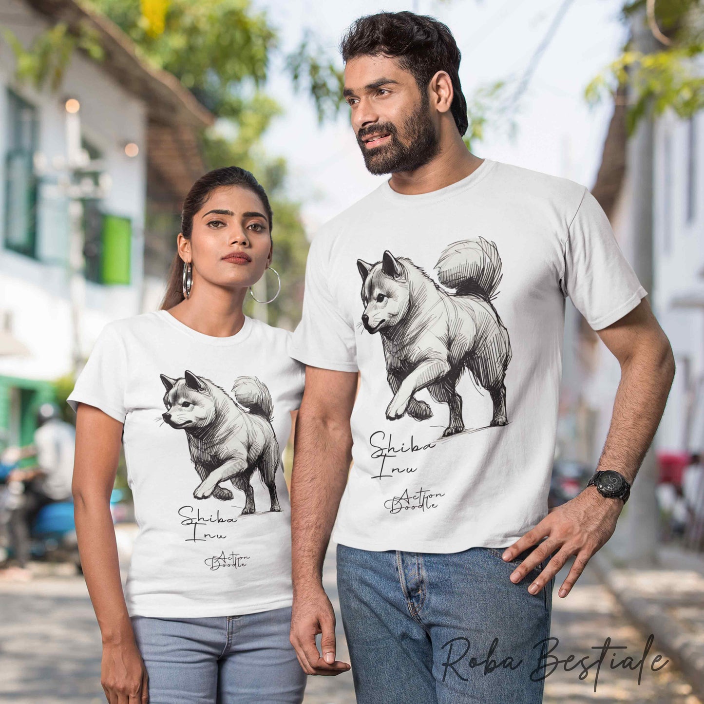 DOODLE T-Shirt - BOSTON TERRIER