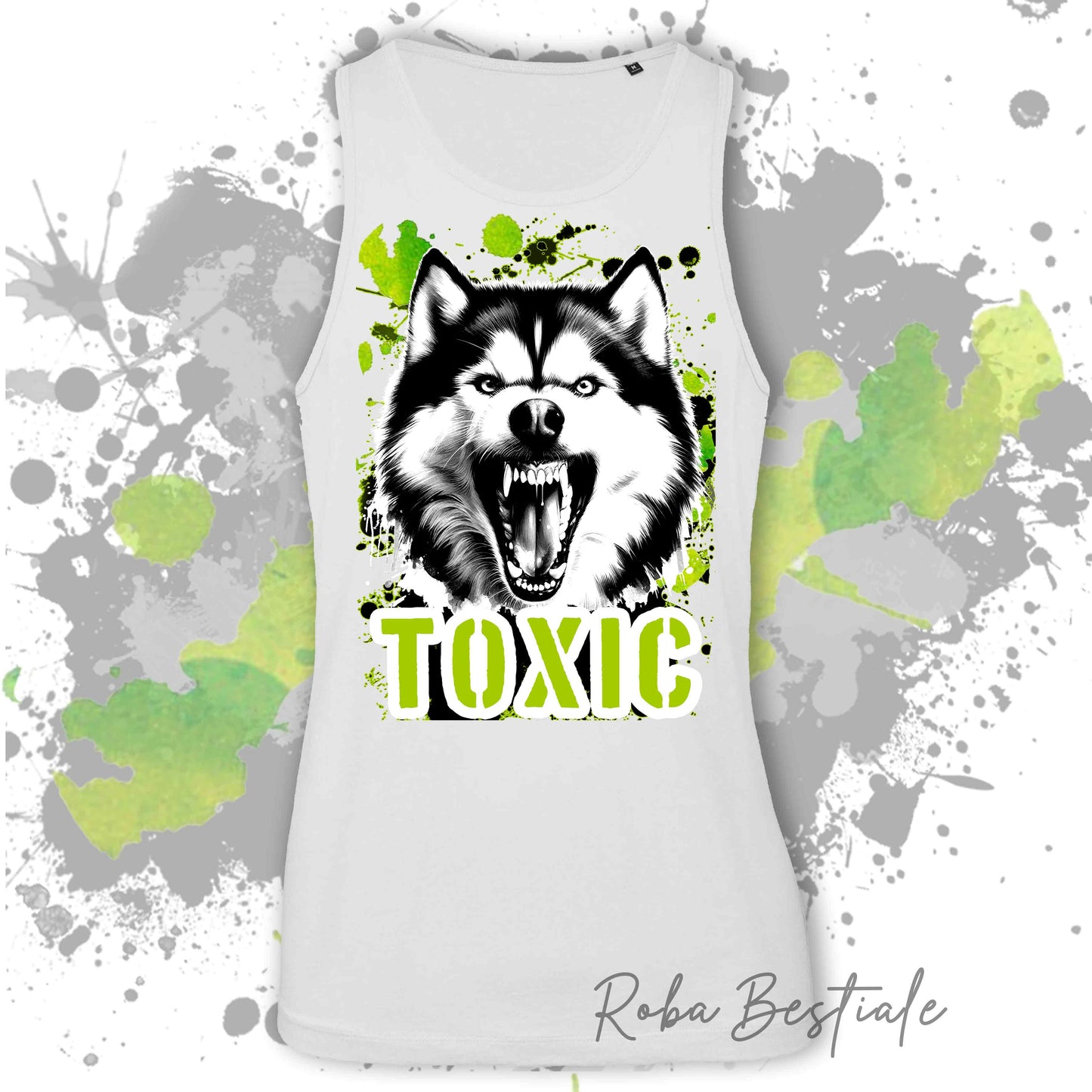 TOXIC T-Shirt - SIBERIAN HUSKY