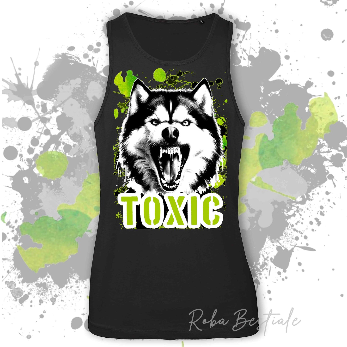 TOXIC T-Shirt - SIBERIAN HUSKY