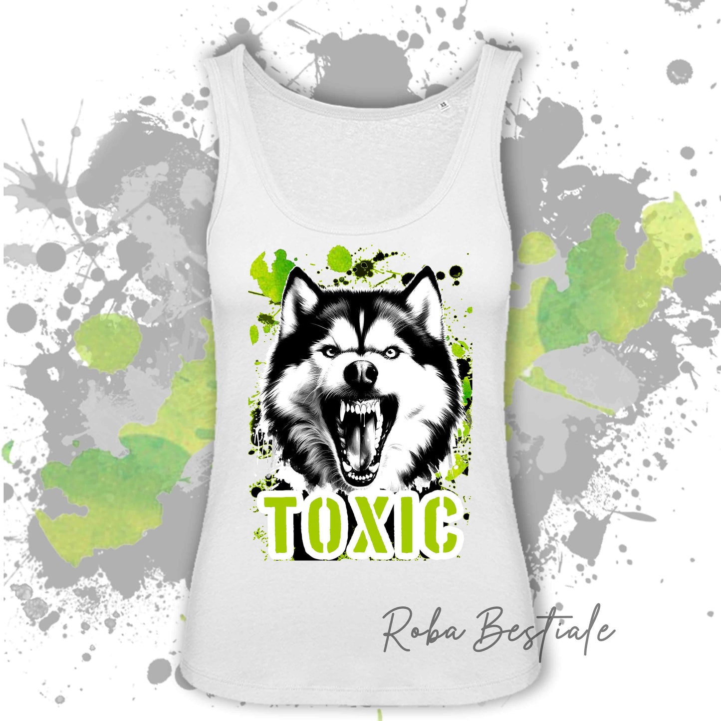 TOXIC T-Shirt - SIBERIAN HUSKY