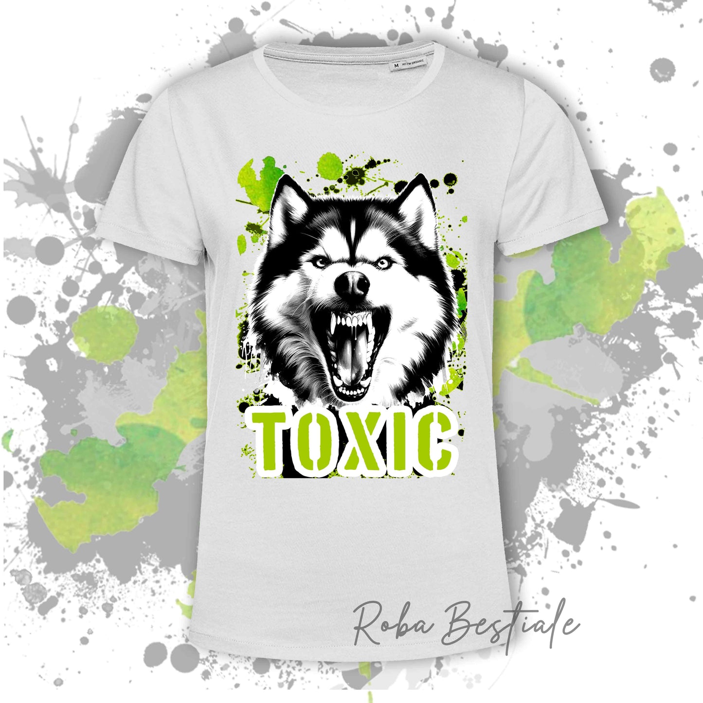 TOXIC T-Shirt - SIBERIAN HUSKY