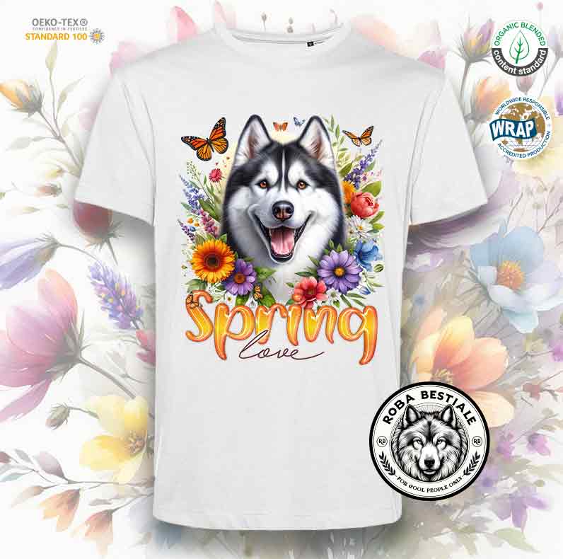 SPRING T-Shirt - SIBERIAN HUSKY