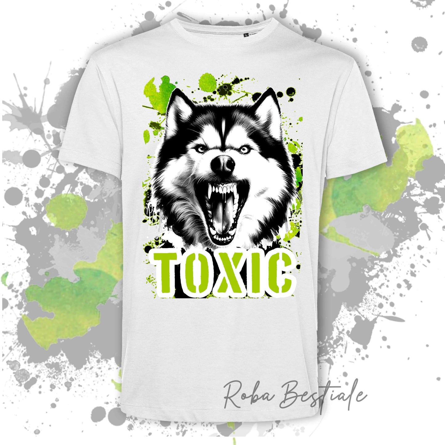TOXIC T-Shirt - SIBERIAN HUSKY