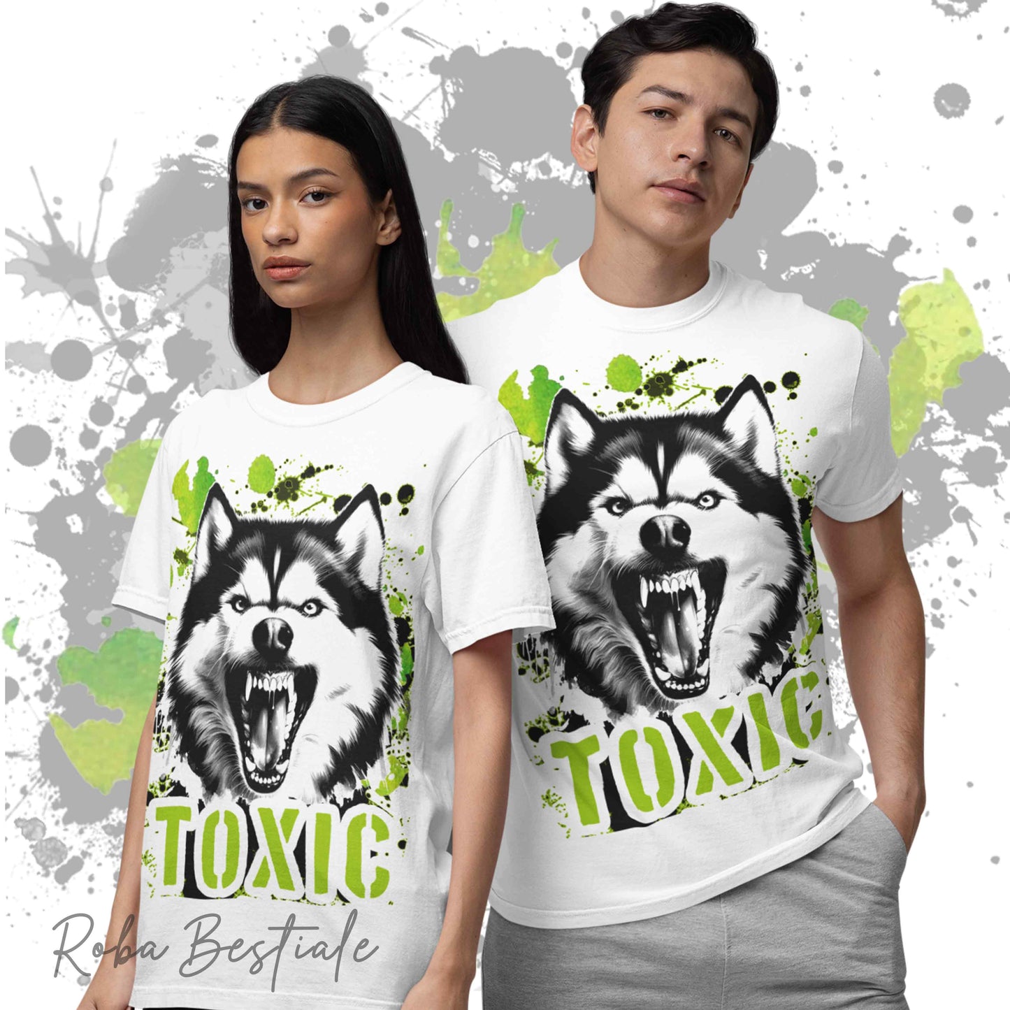 TOXIC T-Shirt - SIBERIAN HUSKY