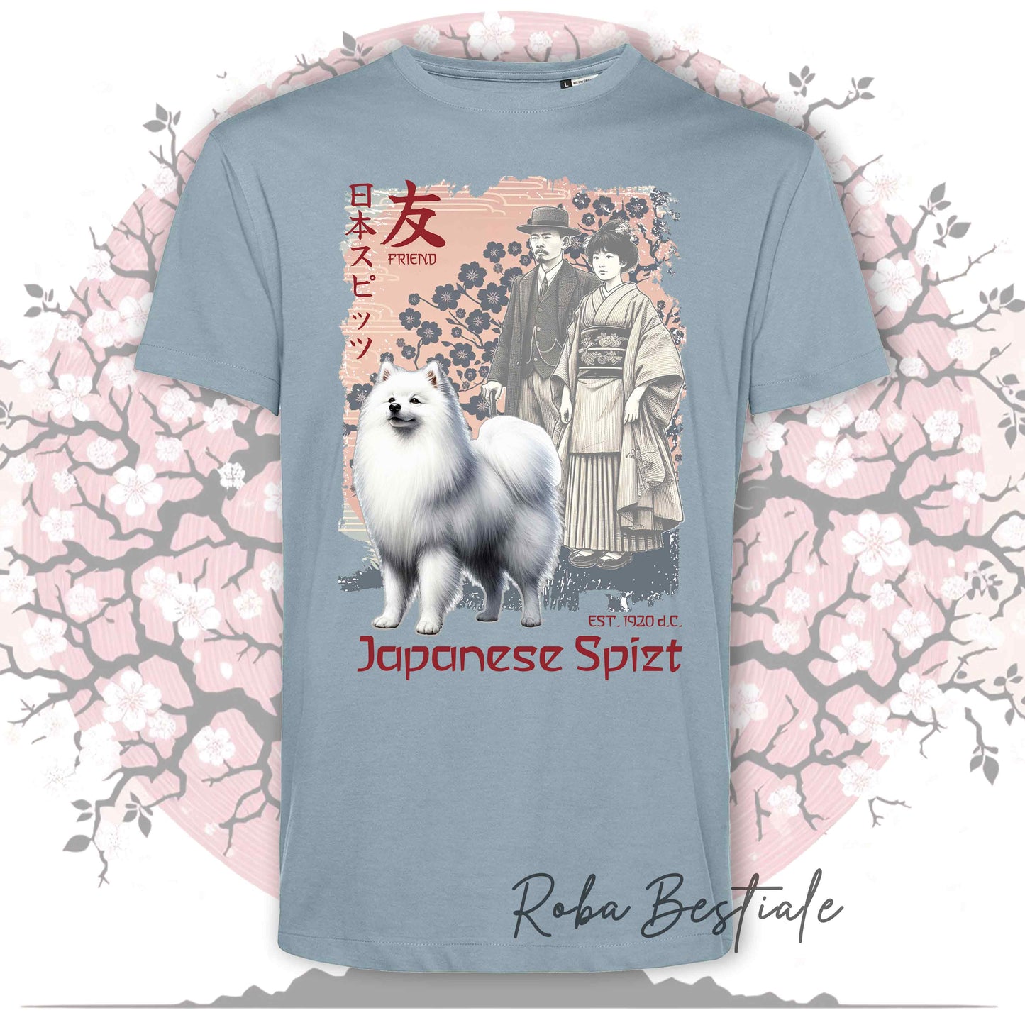 JAPAN PRIDE T-Shirt - JAPANESE SPITZ