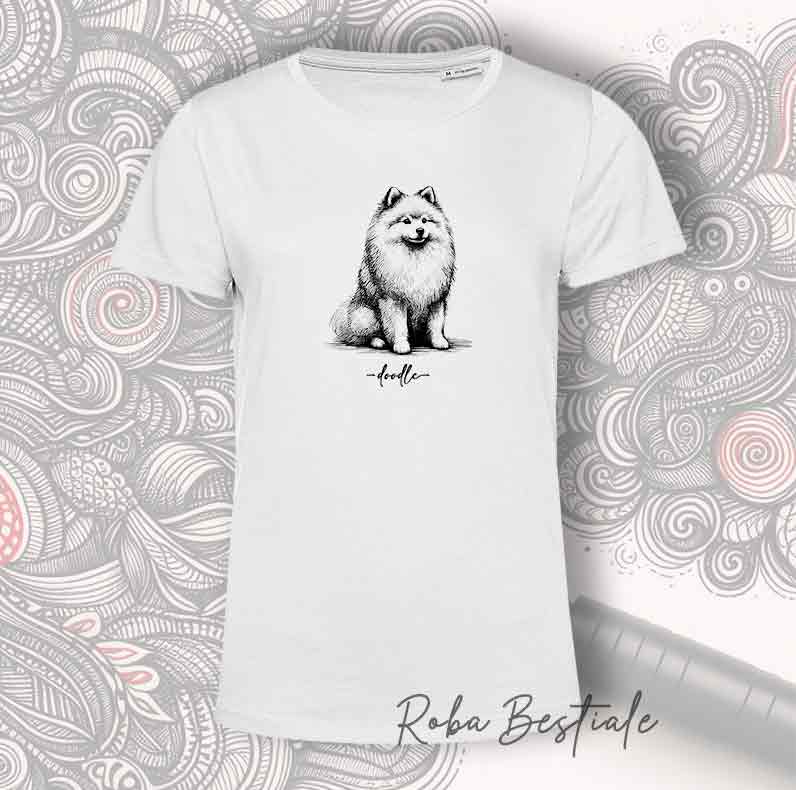 T-Shirt DOODLE - SPITZ GIAPPONESE