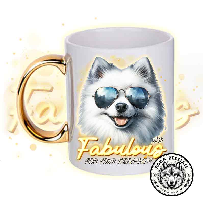 TOO FABULOUS mug - JAPANESE SPITZ