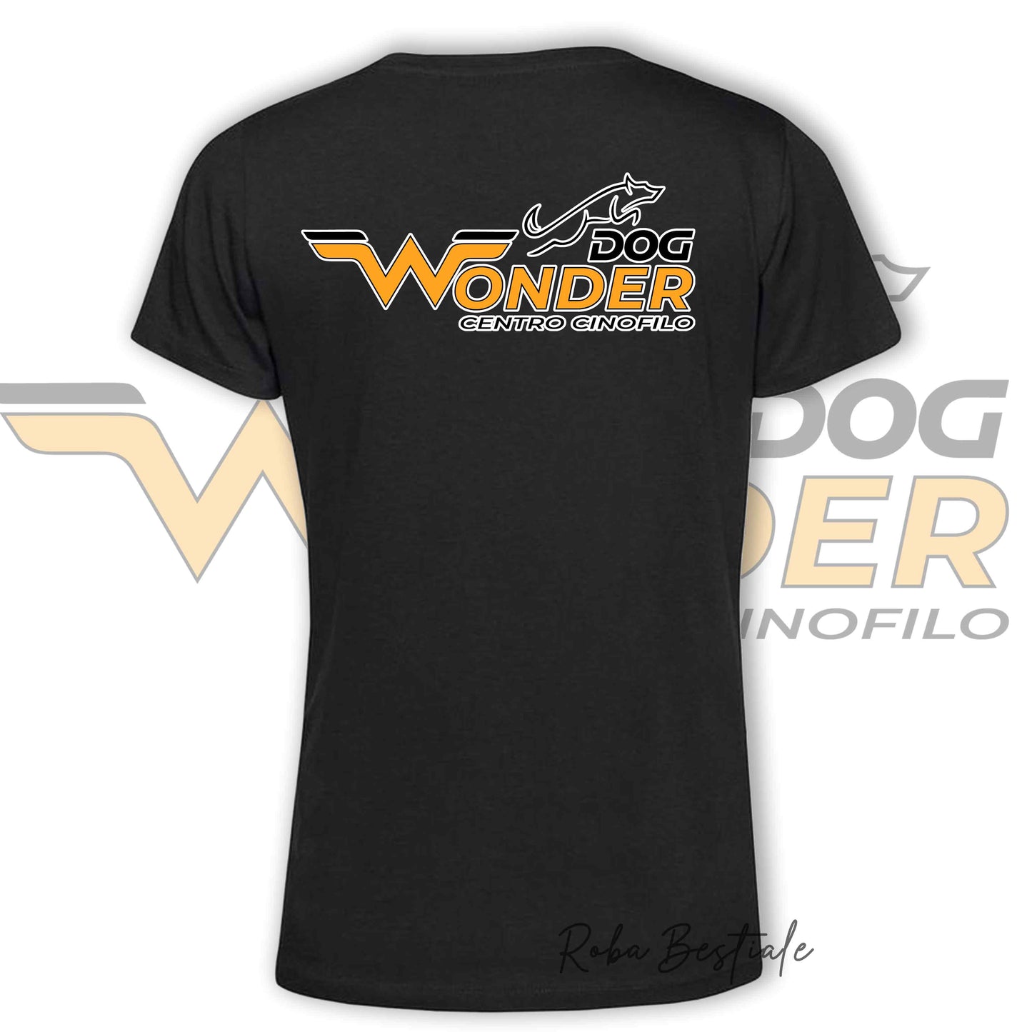 T-Shirt WONDERDOG - NERA, Uomo o Donna - dalla XS alla 5XL